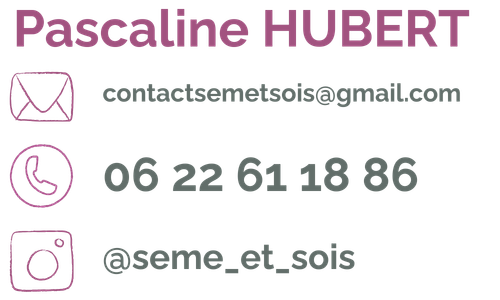 Pascaline Hubert contact téléphone email et Instagram de sème et sois
