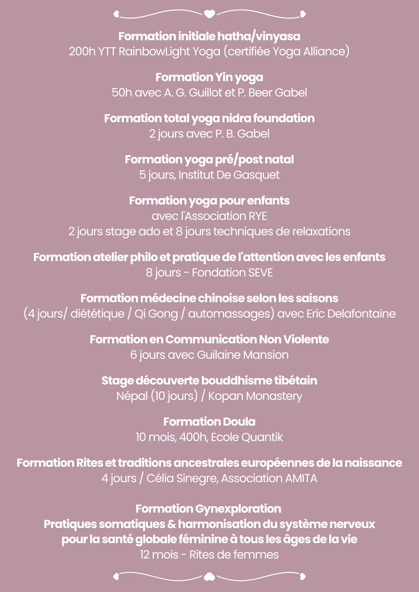 parcours professionnel Pascaline Hubert